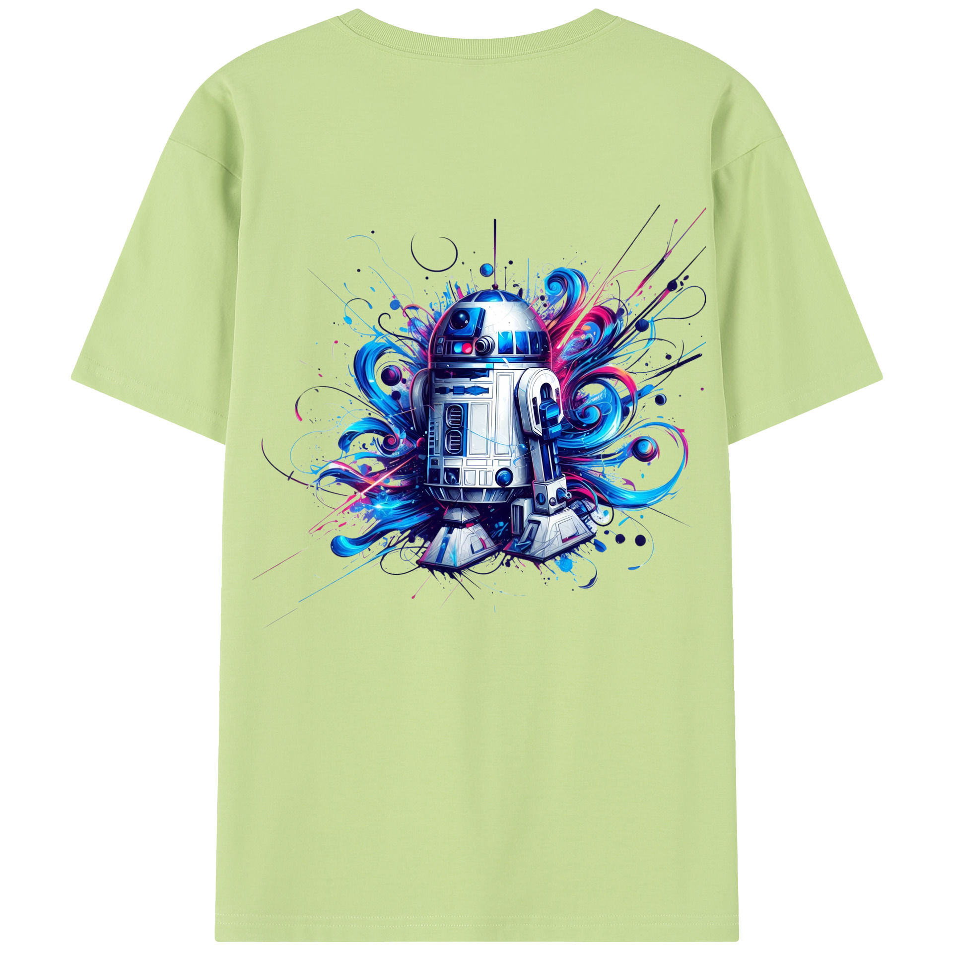 （画像用） スター・ウォーズ Star Wars 綿100％半袖Tシャツ（背面プリント）
